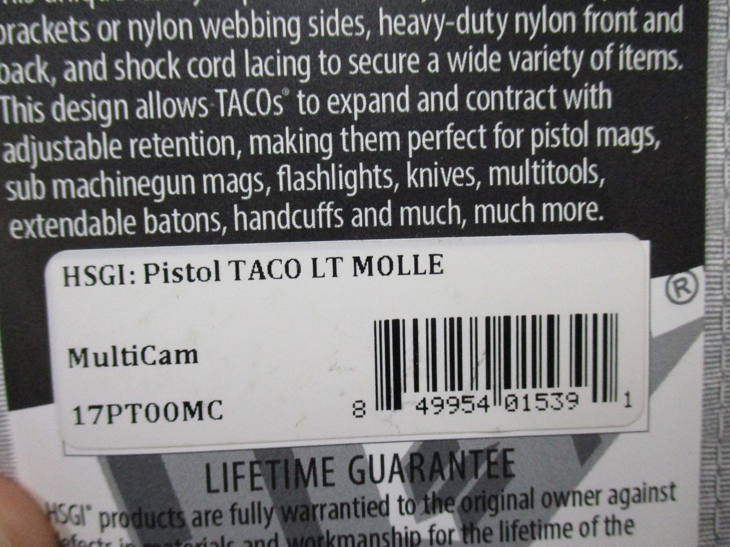 LOT OF (3) HIGH SPEED GEAR MULTICAM PISTOL MAG POUCH SINGLE MAGAZINE TACO MOLLE