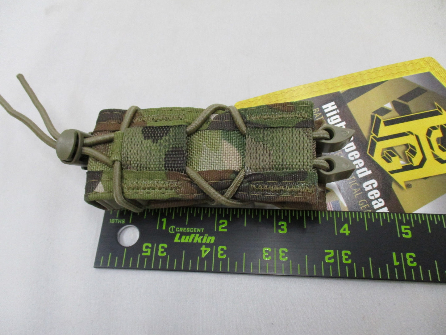 LOT OF (3) HIGH SPEED GEAR MULTICAM PISTOL MAG POUCH SINGLE MAGAZINE TACO MOLLE