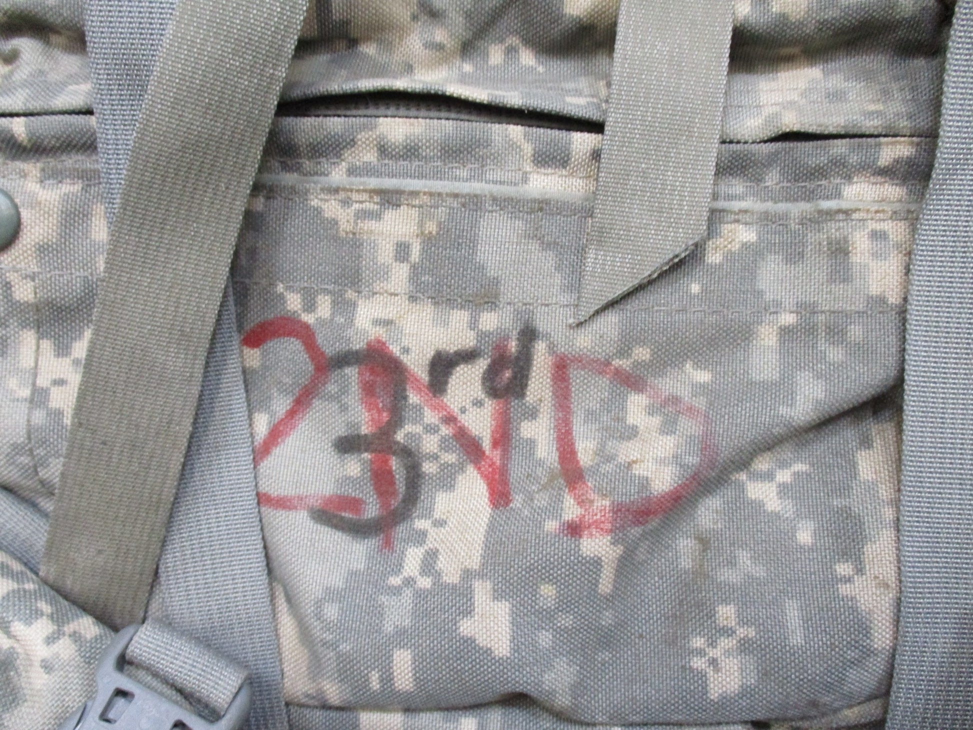 USGI CLS medical bag in ACU digital camouflage by Centex Military Gear, empty combat lifesaver bag with multiple compartments.