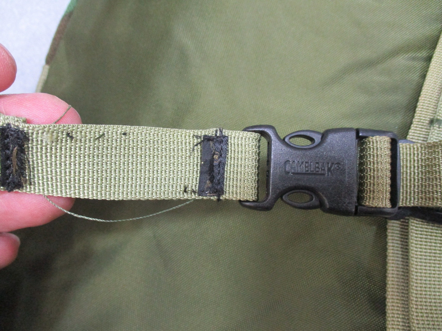 Centex Military Gear Camelbak 3L Woodland M81 hydration pack with outdoor backpack design and Thermobak features.