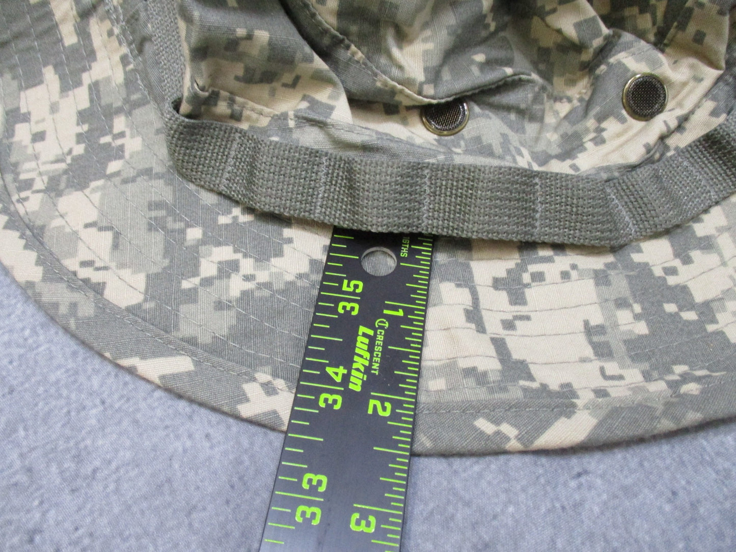 USGI ACU Digital Boonie Hat in size 7 1/2, Army sun hat, Type IV, made in the USA by Centex Military Gear.