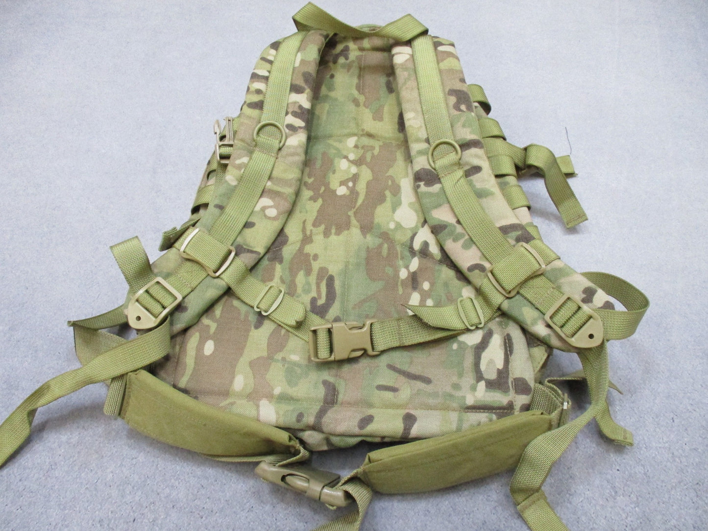 Centex Military Gear USGI AWS 3-Day Assault Pack in Multicam with MOLLE webbing and multiple compartments for tactical bug-out use