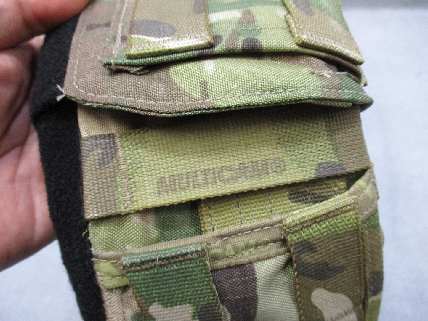 Centex Military Gear Crye Precision Multicam padded battle belt with MOLLE tactical design, small size, ideal for military and tactical use.