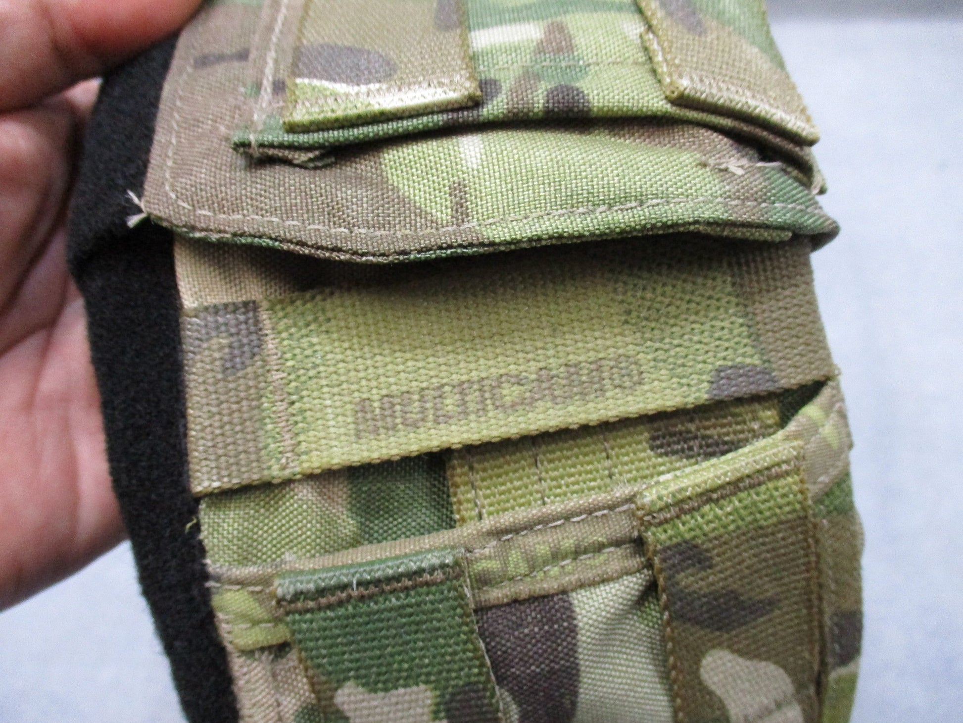 Centex Military Gear Crye Precision Multicam padded battle belt with MOLLE tactical design, small size, ideal for military and tactical use.