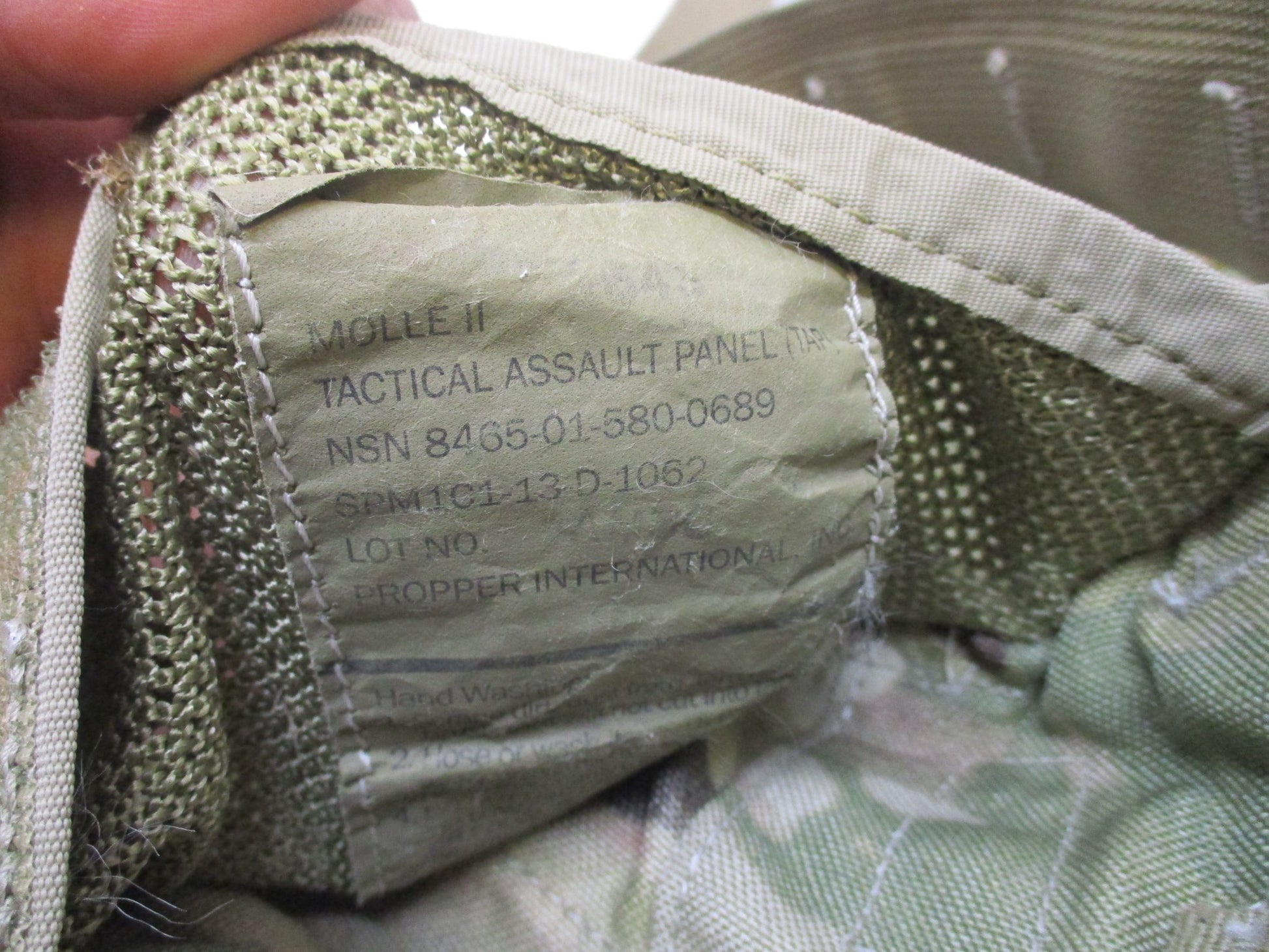 ARMY OCP MULTICAM TAP VEST ASSAULT PANEL CHEST RIG 8465-01-580-0689 FLIK RACK🔥 - Centex Military Gear