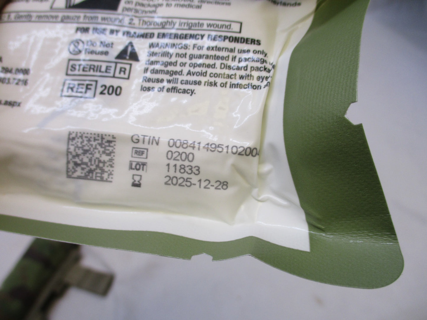 NEW ARMY AIR FORCE OCP IFAK FIRST AID KIT JFAK CAT TOURNIQUET QUIKCLOT EXP.2025