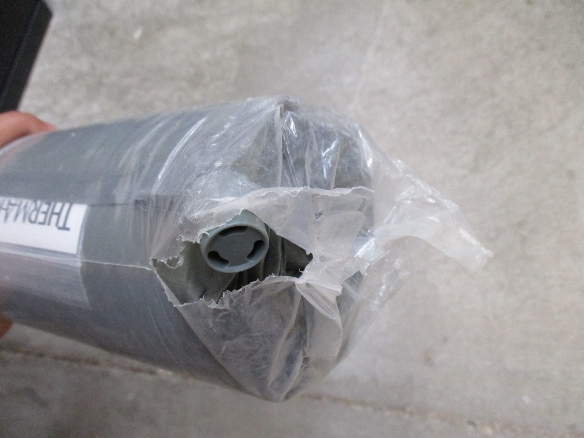 Military Foliage Therm-A-Rest self-inflating sleeping pad by Centex Military Gear, showing the green camouflage army mat.