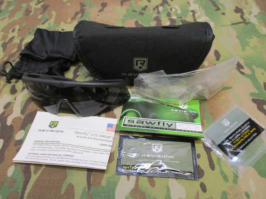 USGI ARMY ISSUE SUNGLASSES EYE PRO REVISION SAWFLY KIT SHATTERPROOF EYEWEAR REG - Centex Military Gear