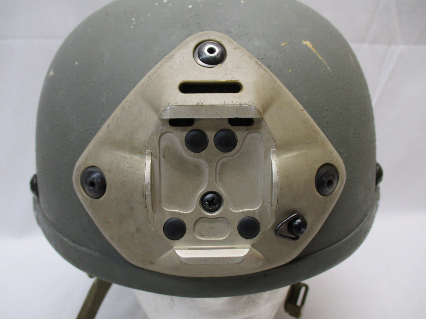 Used NOROTOS 1 or 3 Hole Shroud NVG Mount Rhino Horn Base Plate Bracket with Centex Military Gear for tactical night vision equipment.