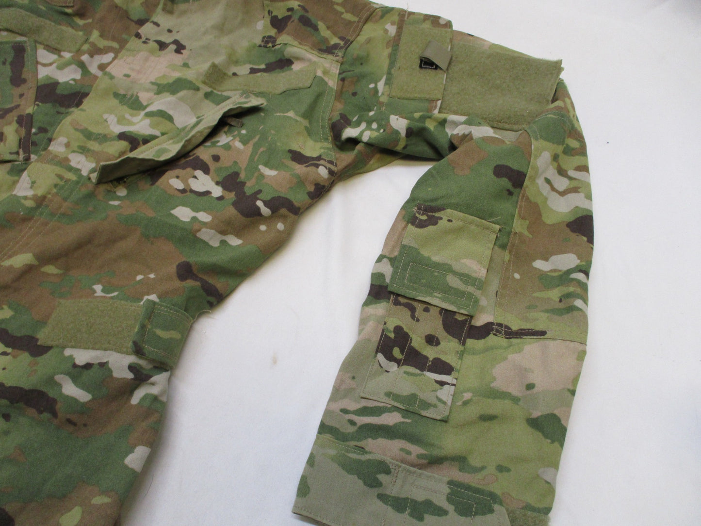 Army OCP Scorpion Aircrew Uniform Top by Centex Military Gear, medium/regular aviation coat with tactical design and durable fabric.