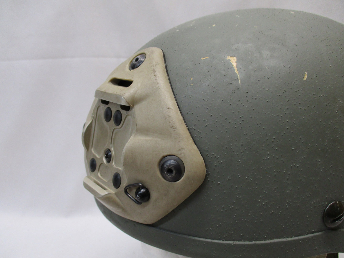Centex Military Gear NOROTOS 1 or 3 hole shroud NVG mount with Rhino Horn base plate bracket, used, shown in image.