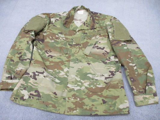 USGI Army OCP Scorpion W2 ACU combat uniform coat by Centex Military Gear, medium regular tactical military top with digital camouflage pattern.