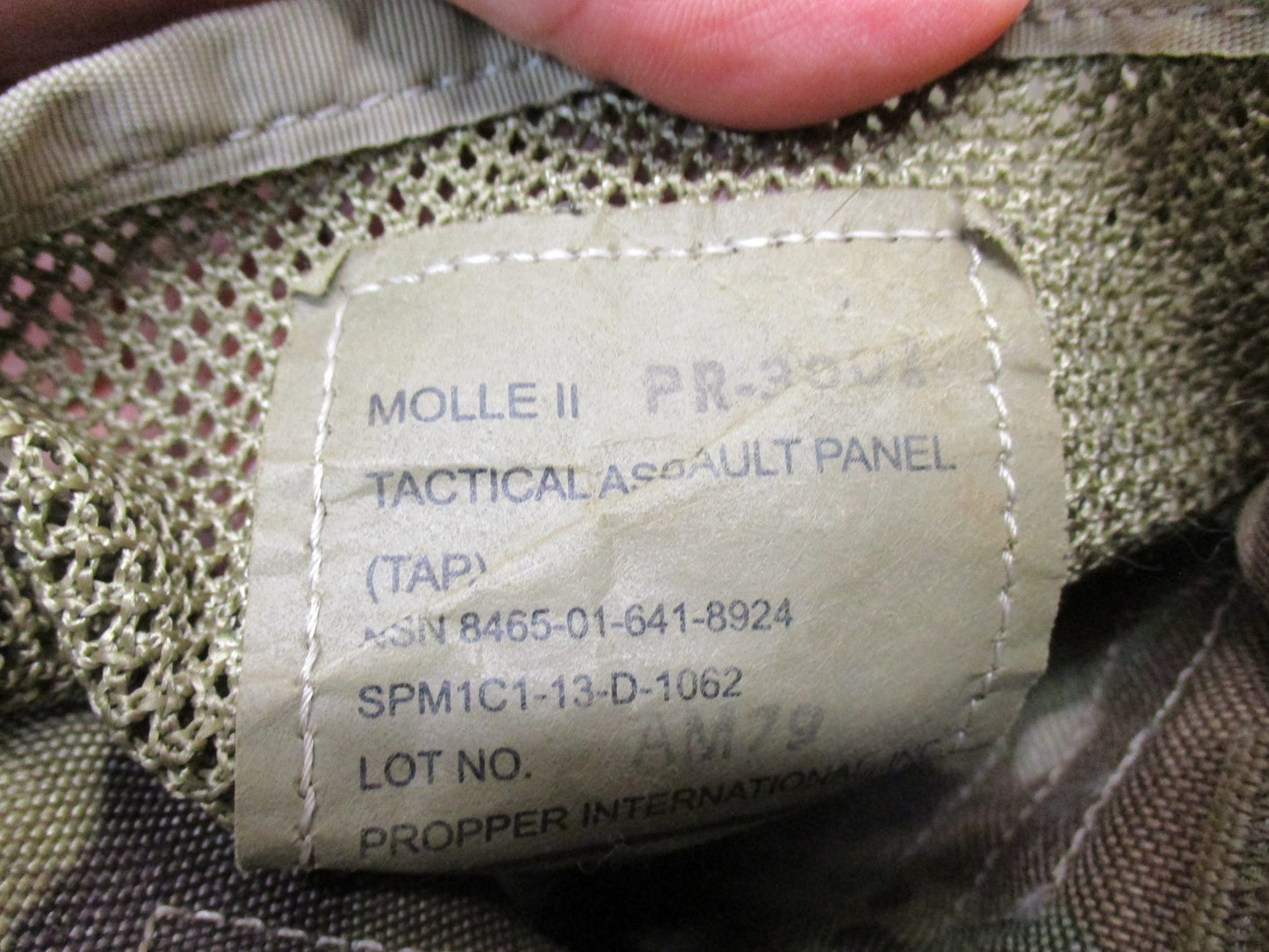 ARMY OCP TACTICAL MOLLE VEST PANEL TAP SCORPION CHEST RIG LOAD CARRIER VEST FLIK