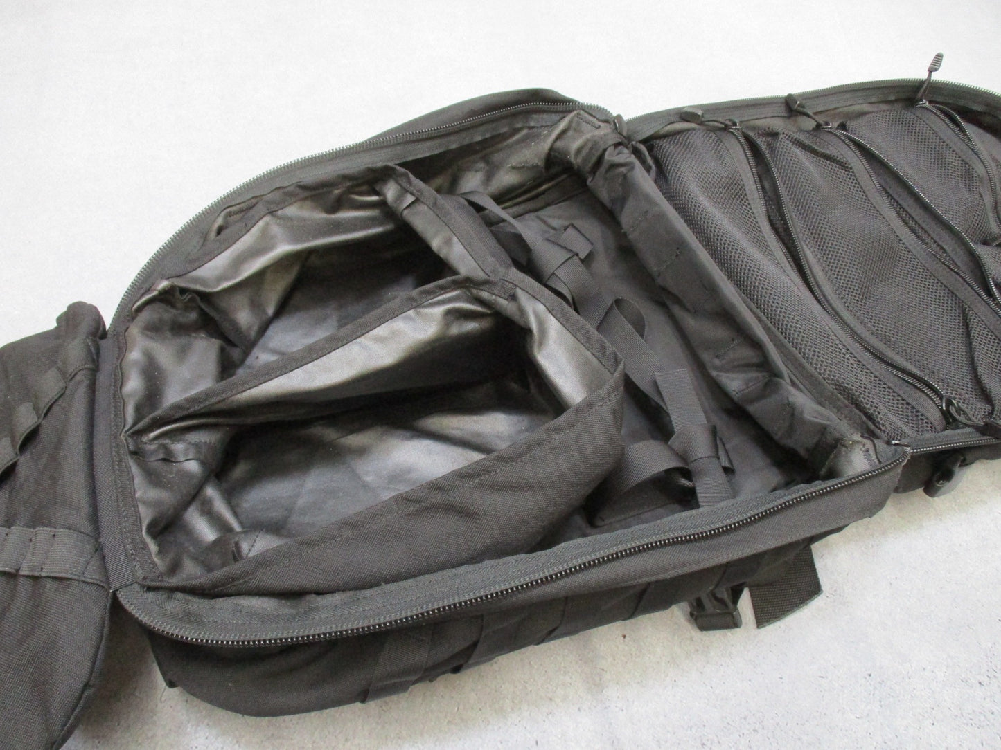 Blackhawk STRIKE medical backpack by Centex Military Gear with MOLLE attachments and multiple compartments, black tactical medic aid bag.