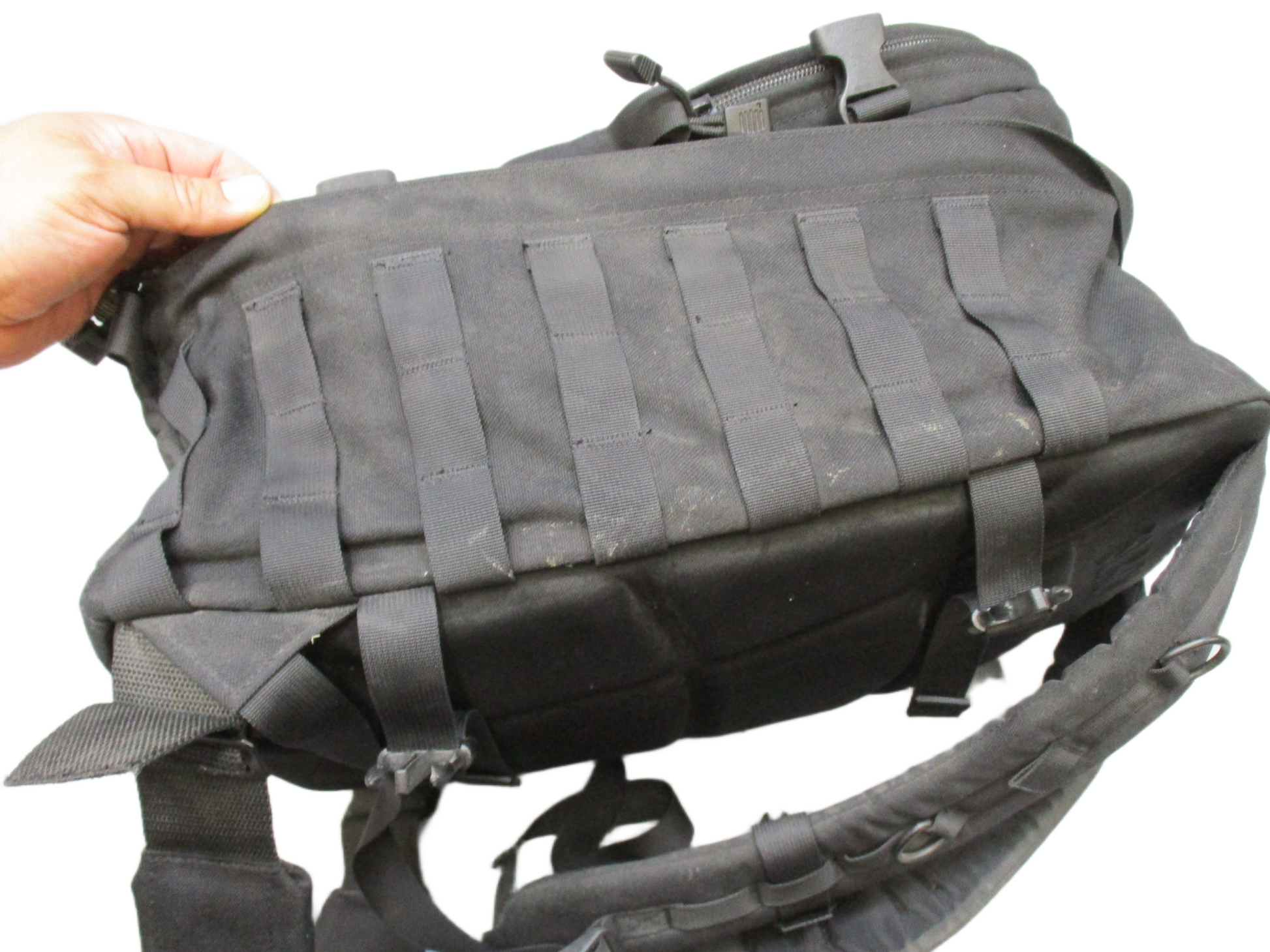 Blackhawk STRIKE medical backpack in black with MOLLE webbing, designed for tactical medic aid by Centex Military Gear.