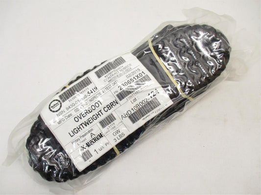 AIRBOSS DEFENSE LIGHTWEIGHT OVERBOOT CBRN MILITARY PRESERVATION LEVEL A MEDIUM