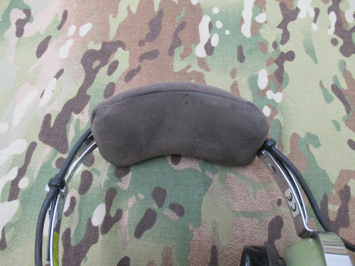 USED DAVID CLARK FLIGHT AIRCREW AVIATION HEADSET W/ BOOM MIC H10-76 EARPHONES