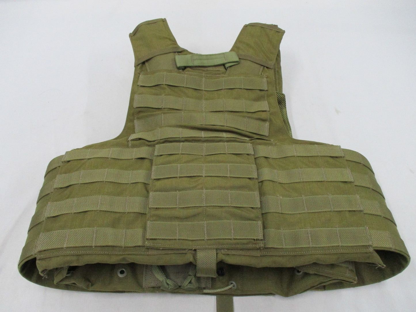 EAGLE INDUSTRIES KHAKI TAN CIRAS PLATE CARRIER (NO ARMOR) RELEASABLE VEST SMALL