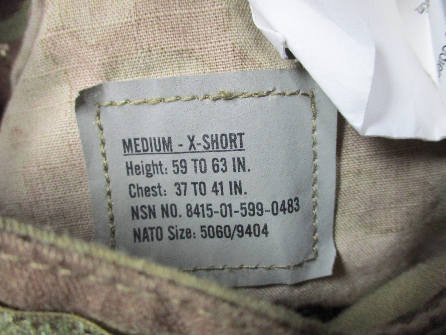 Multicam Medium X-Short Shirt/Coat Flame Resistant FRACU Original OCP Army Top