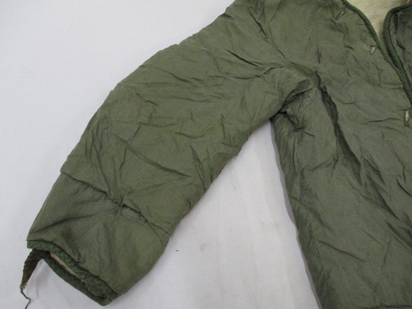USGI M-1951 MILITARY FIELD JACKET LINER SMALL WOOL INSERT KOREAN WAR OLIVE GREEN - Centex Military Gear