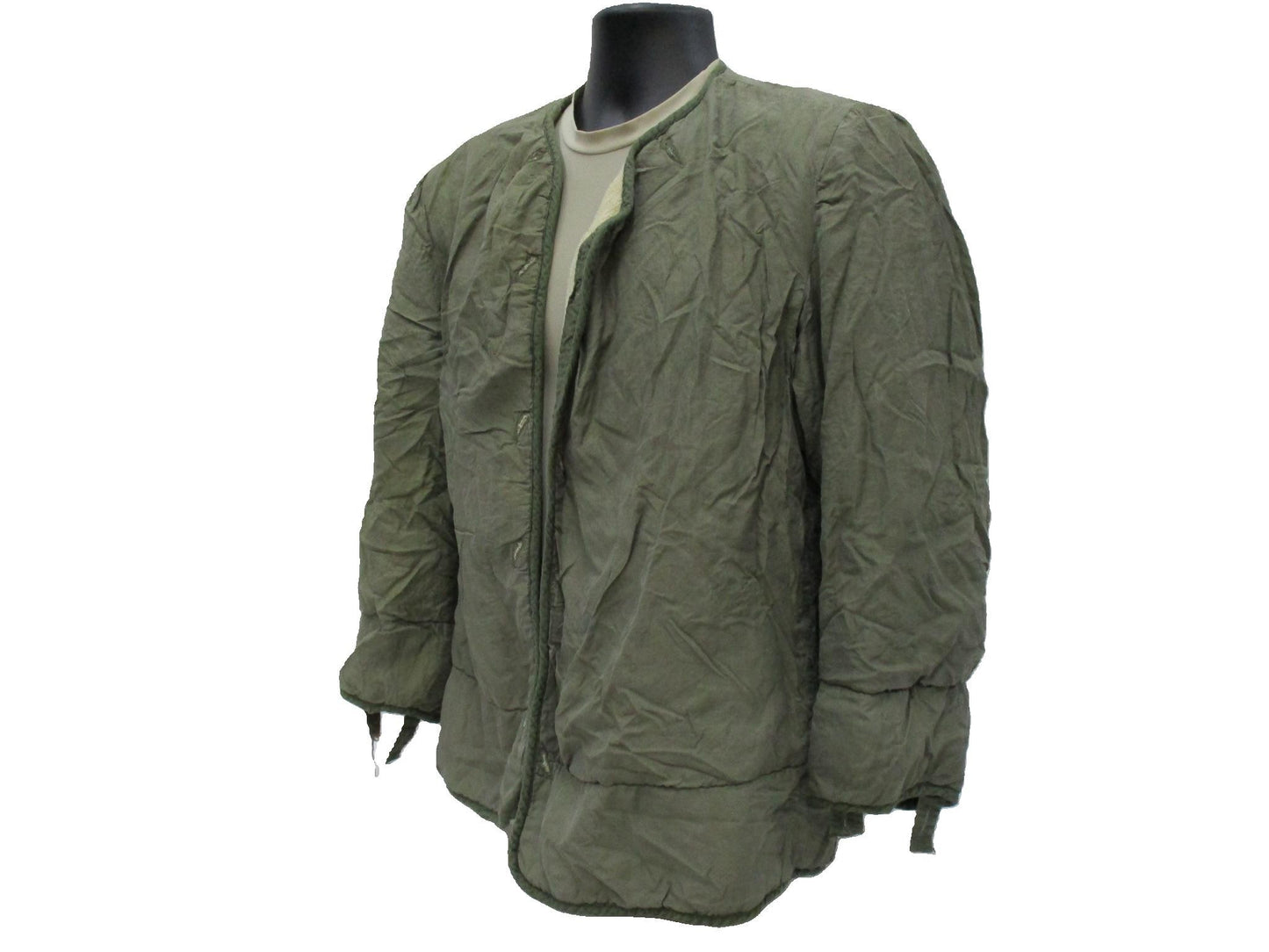 USGI M-1951 MILITARY FIELD JACKET LINER SMALL WOOL INSERT KOREAN WAR OLIVE GREEN - Centex Military Gear