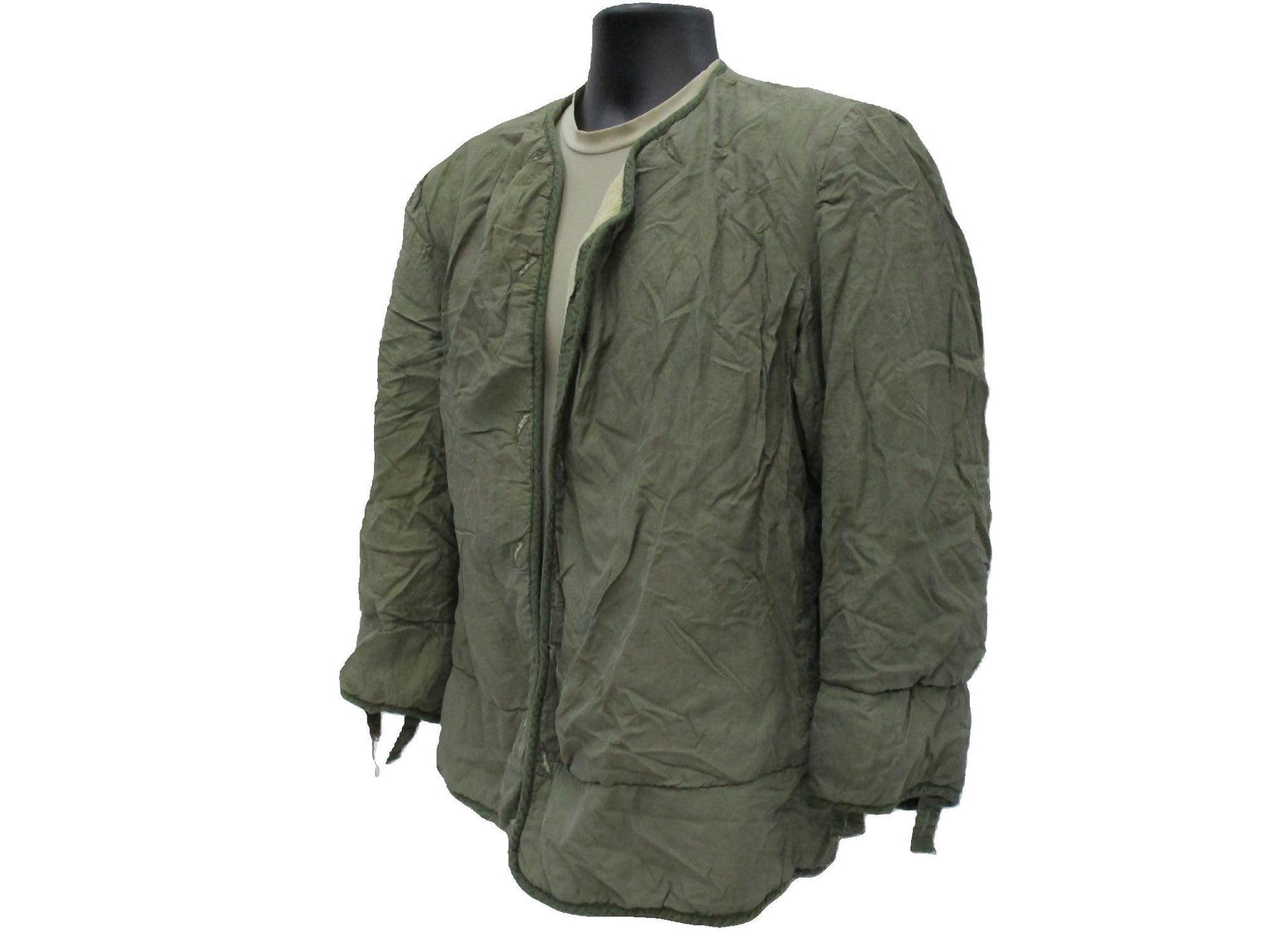 USGI M-1951 MILITARY FIELD JACKET LINER SMALL WOOL INSERT KOREAN WAR OLIVE GREEN - Centex Military Gear