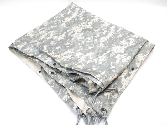 US Army ACU Reversible Field Tarpaulin NSN 8340-01-600-4809 Ground Cover Tarp
