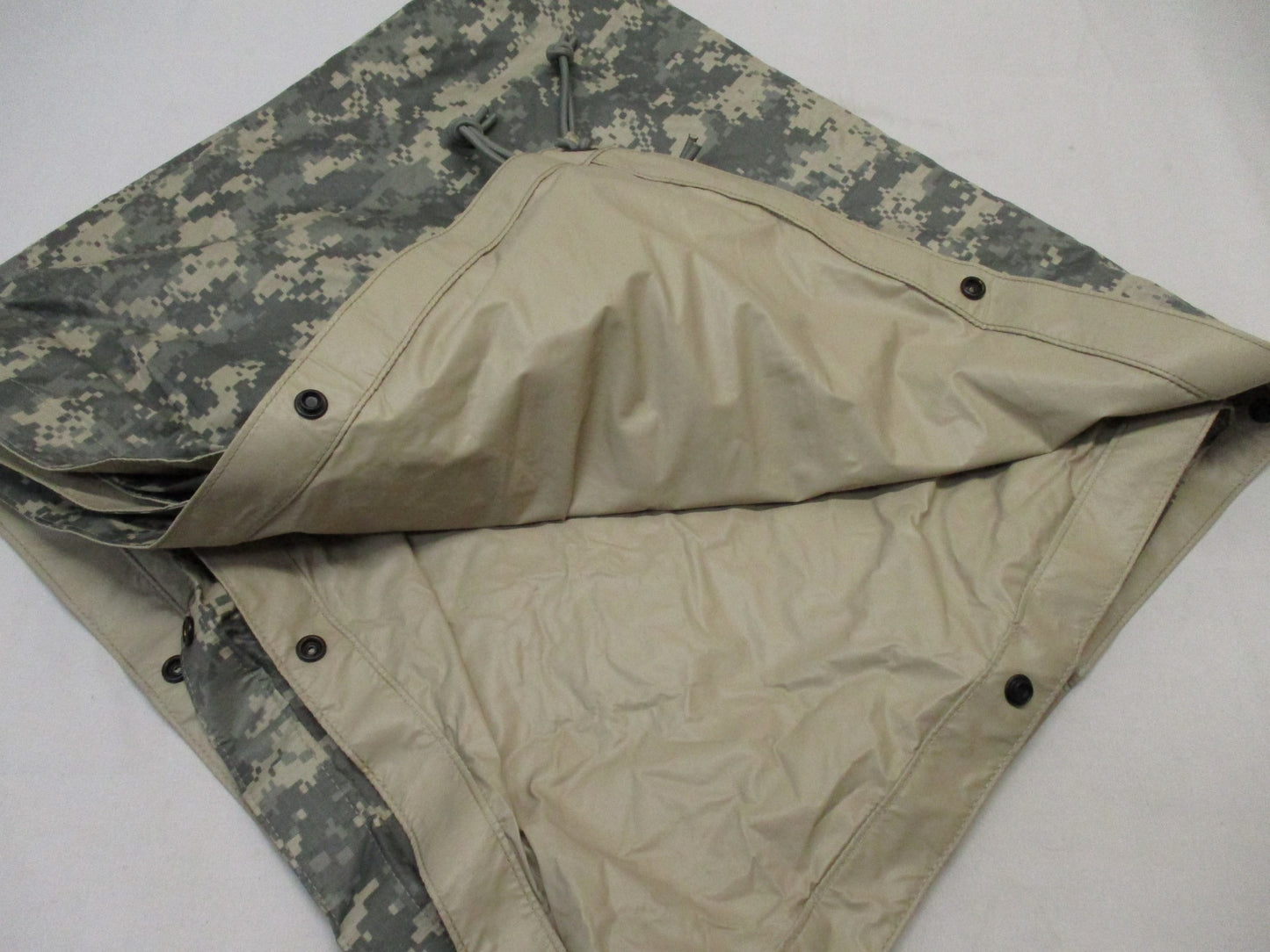 US Army ACU Reversible Field Tarpaulin NSN 8340-01-600-4809 Ground Cover Tarp