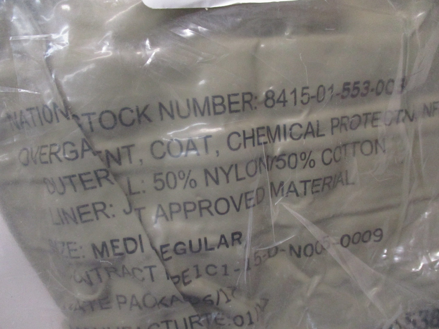 NEW MEDIUM/REGULAR JSLIST CHEMICAL SUIT MOPP NBC JACKET & PANTS CBRN OVERGARMENT - Centex Military Gear