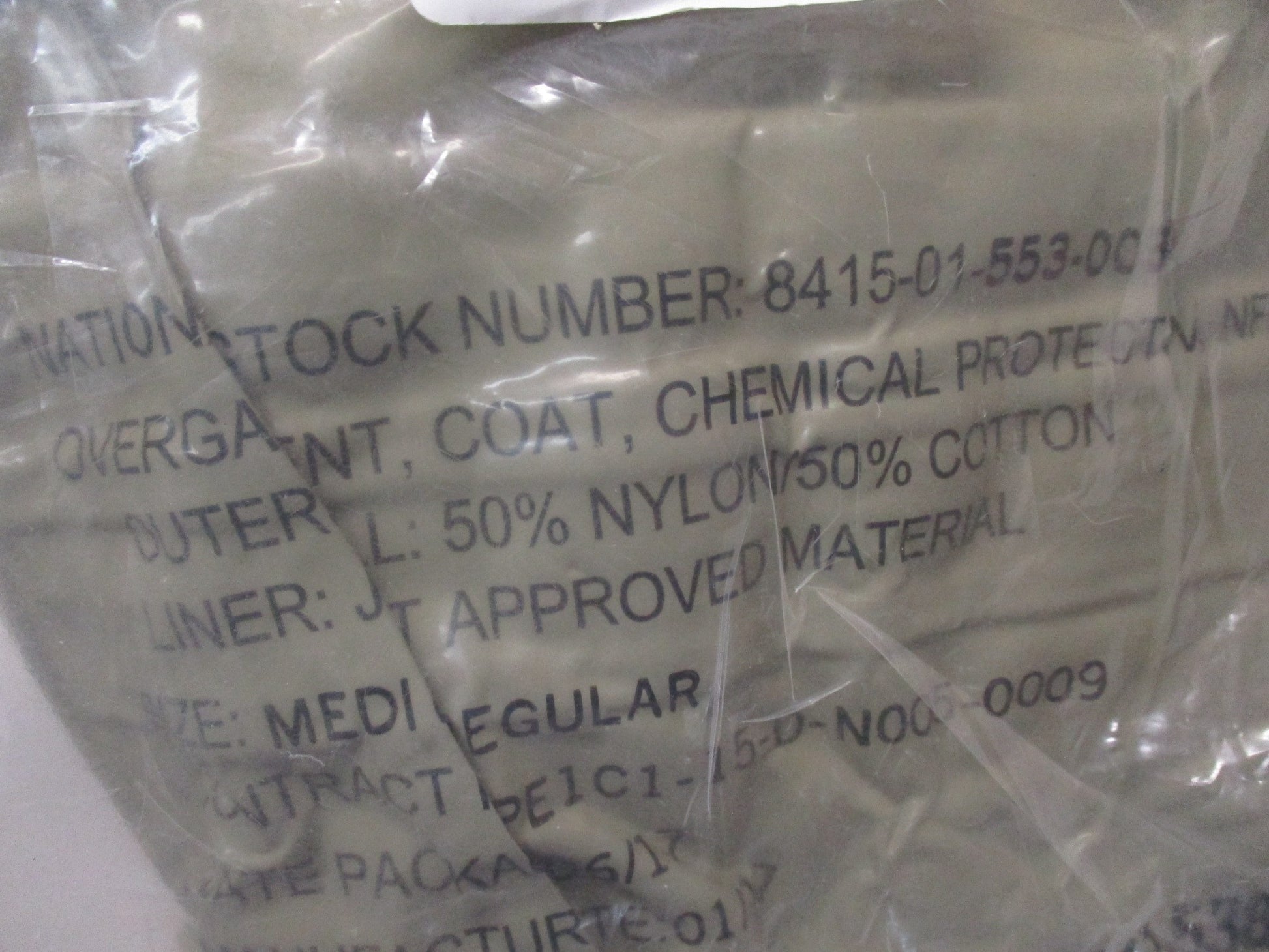 NEW MEDIUM/REGULAR JSLIST CHEMICAL SUIT MOPP NBC JACKET & PANTS CBRN OVERGARMENT - Centex Military Gear