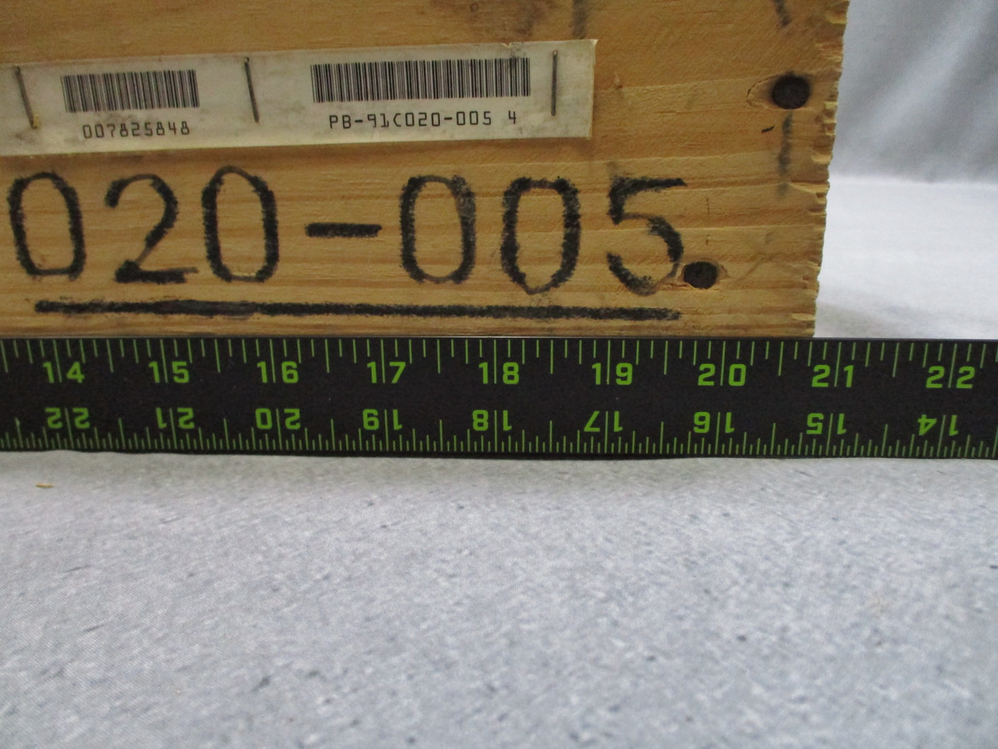 USGI Vintage Wooden Ammo Crate Box Rope Handles Military Storage Chest