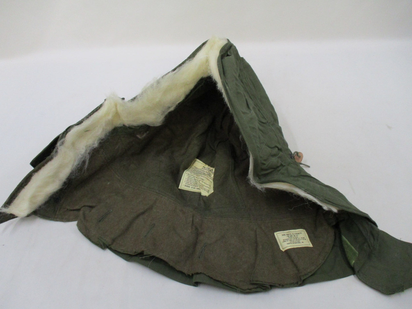 US Military Extreme Cold Weather Hood Synthetic Fur Ruff M-65 M-51 Parka OG-107 - Centex Military Gear
