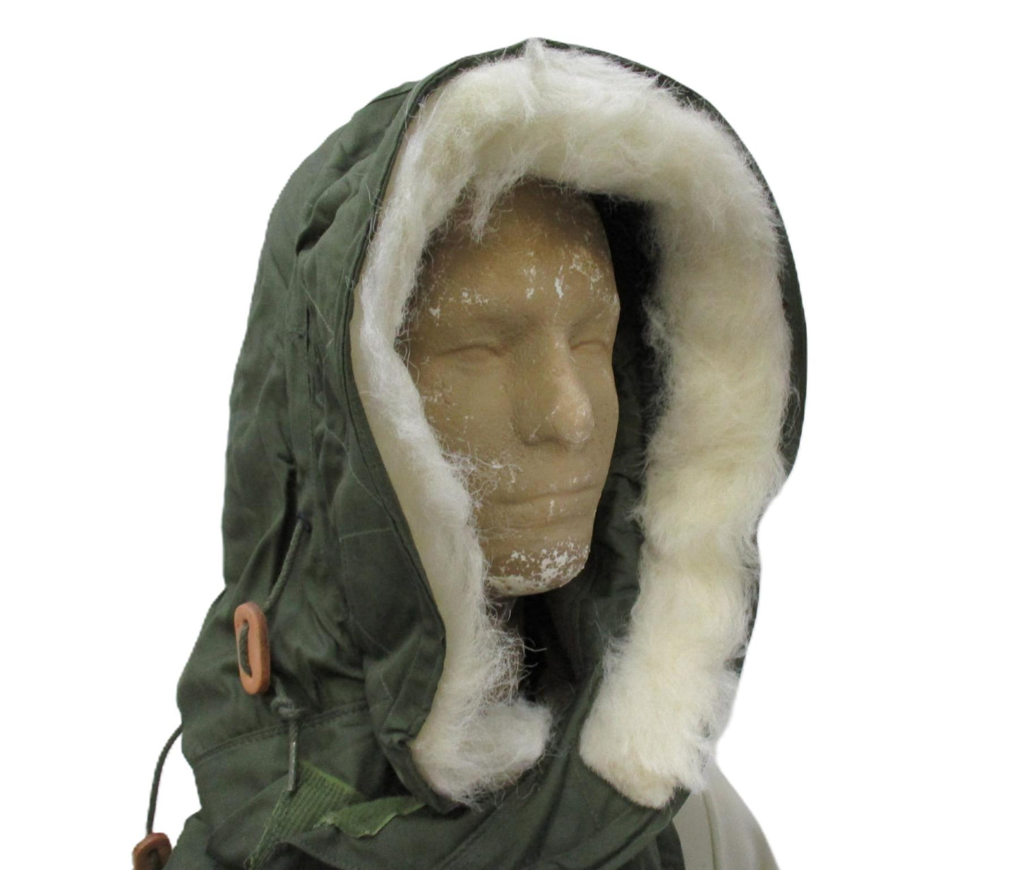 US Military Extreme Cold Weather Hood Synthetic Fur Ruff M-65 M-51 Parka OG-107 - Centex Military Gear