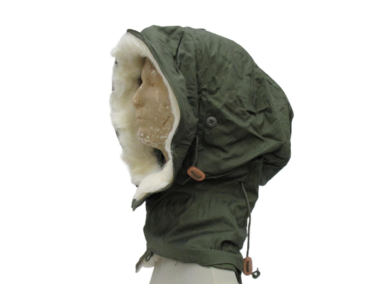US Military Extreme Cold Weather Hood Synthetic Fur Ruff M-65 M-51 Parka OG-107 - Centex Military Gear