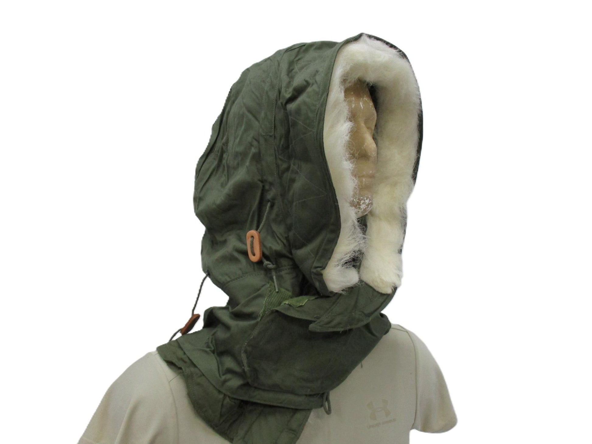US Military Extreme Cold Weather Hood Synthetic Fur Ruff M-65 M-51 Parka OG-107 - Centex Military Gear