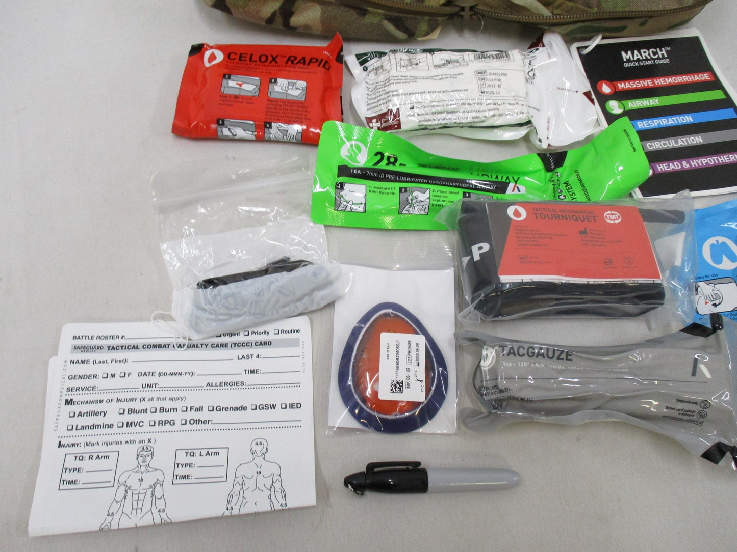 US MILITARY MOJO PATROL IFAK INTERMEDIATE MULTICAM FIRST AID KIT TACTICAL BAG