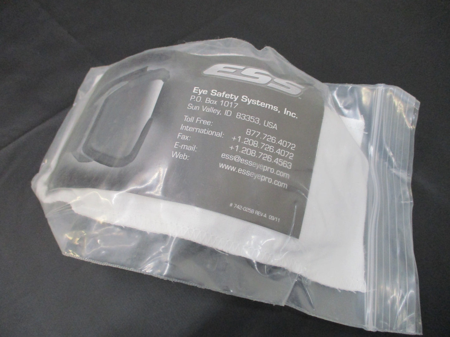 ESS GOGGLES PROFILE SERIES CLEAR REPLACEMENT LENS APEL 740-113 ANSI Z87.1+ MIL