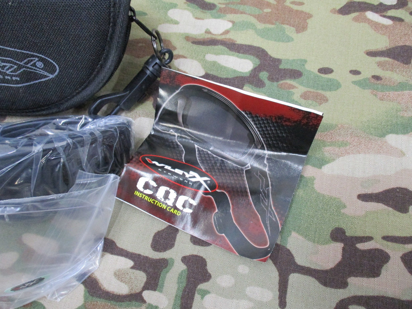 WILEY-X CQC PROTECTIVE GOGGLE SHATTERPROOF SUNGLASSES EYE PRO