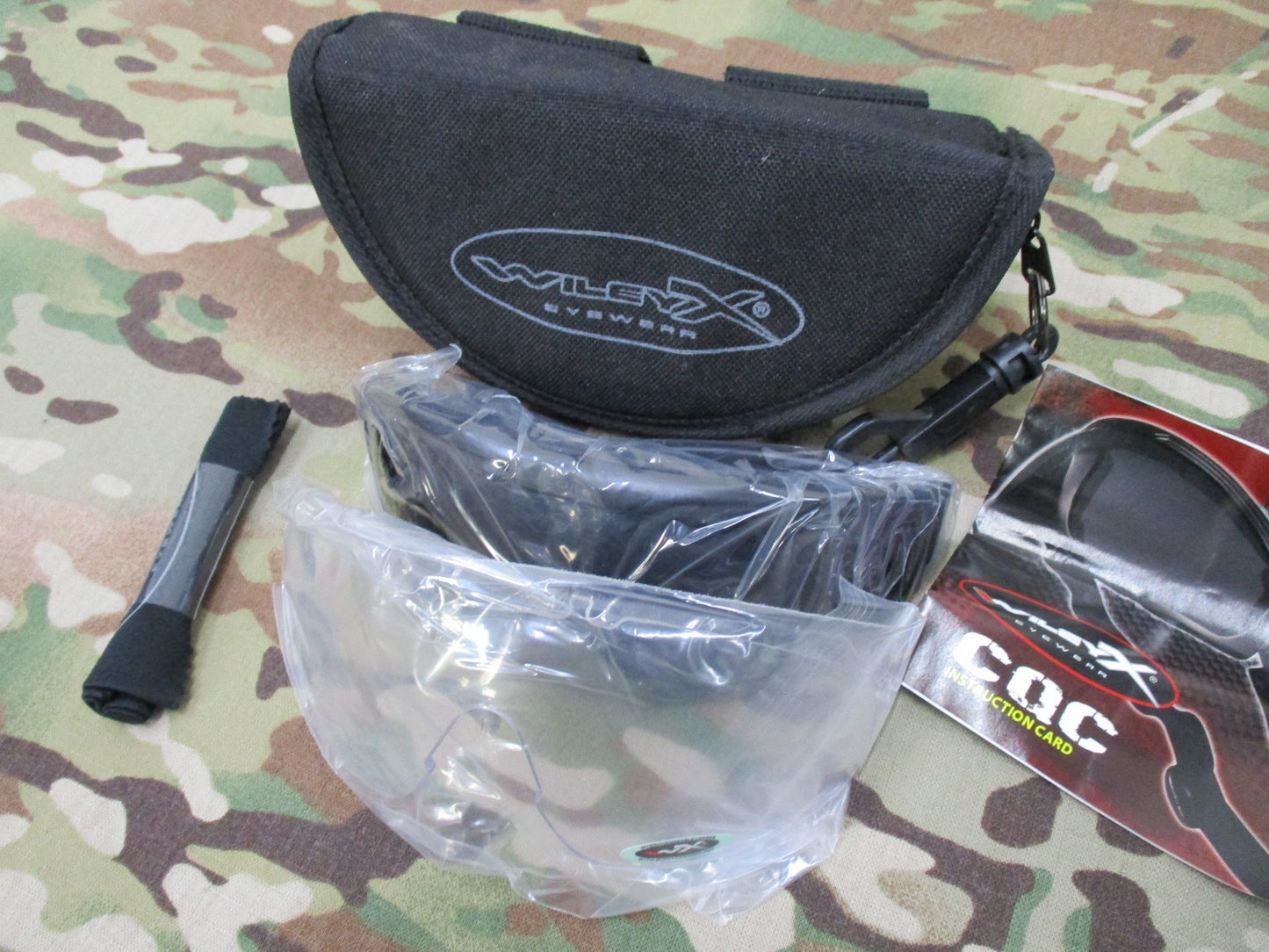 WILEY-X CQC PROTECTIVE GOGGLE SHATTERPROOF SUNGLASSES EYE PRO