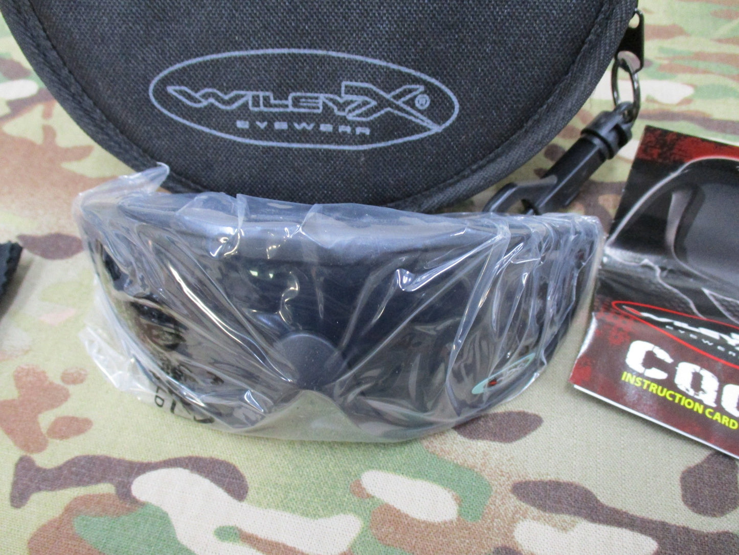 WILEY-X CQC PROTECTIVE GOGGLE SHATTERPROOF SUNGLASSES EYE PRO