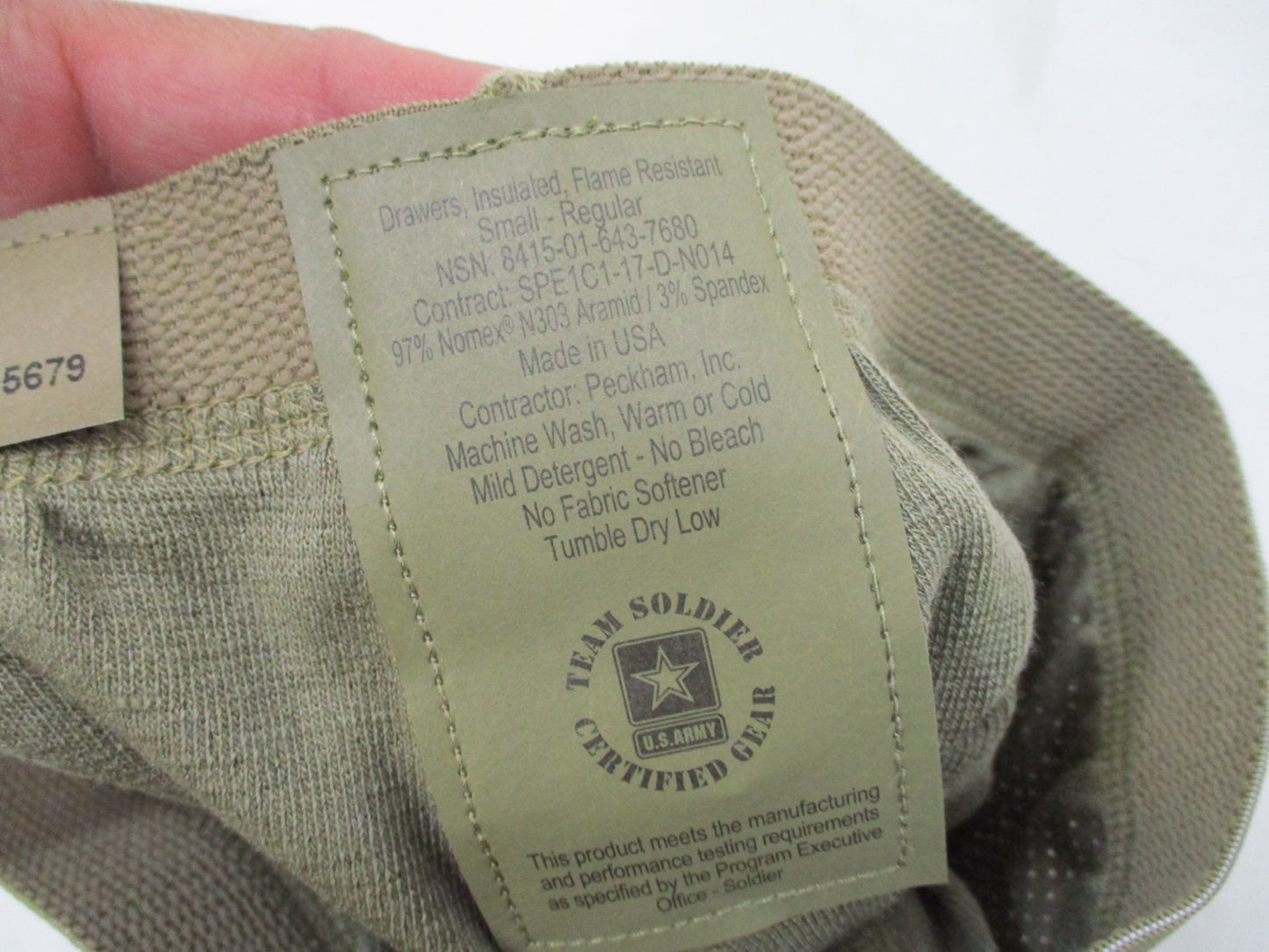 NEW ARMY OCP MOISTURE WICKING FLAME RESISTANT BASE LAYER DRAWER SIZE SMALL/REG
