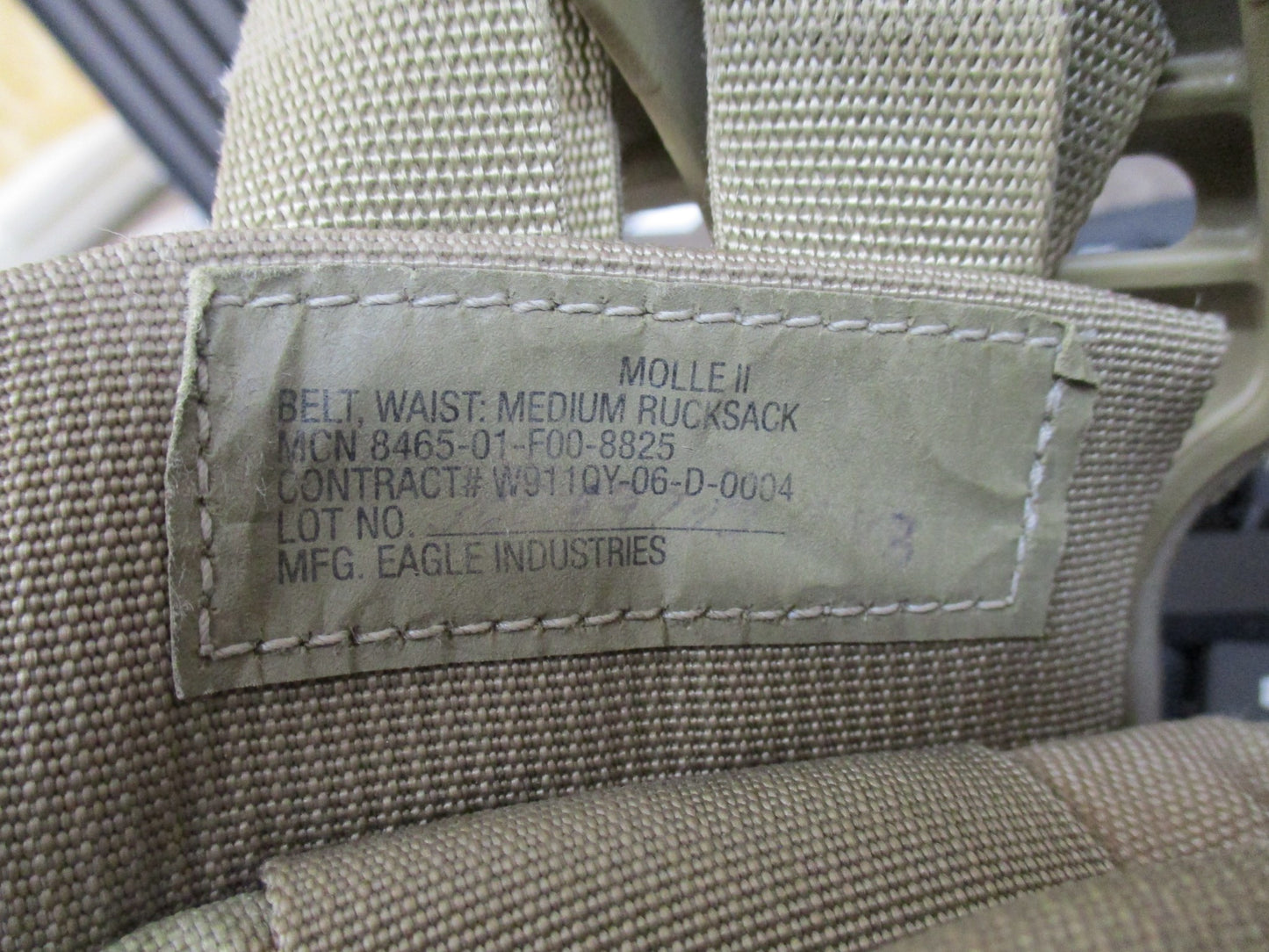 ARMY ISSUE MULTICAM MEDIUM RUCK FRAME w. WAIST/KIDNEY BELT OCP - Centex Military Gear