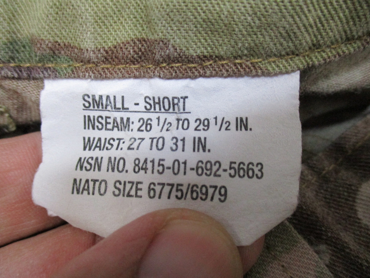 Army Advanced Combat Pants Small/Short Scorpion OCP – Kneepad Ready AIKP - Centex Military Gear