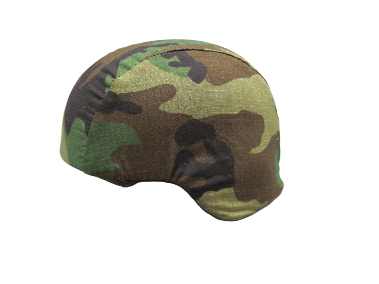 ACH Helmet Cover Medium Reversible Woodland Desert Camo Hook Loop