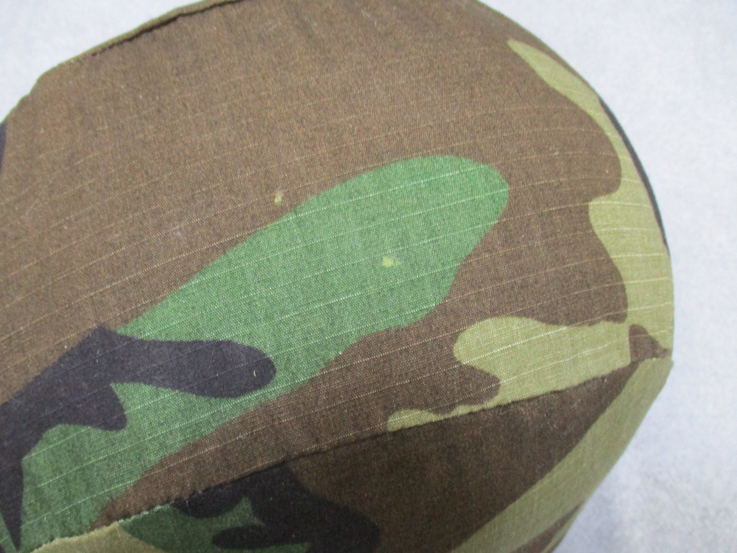 ACH Helmet Cover Medium Reversible Woodland Desert Camo Hook Loop