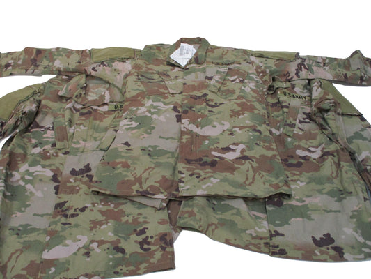 NWT x3 TOPS US ARMY OCP FRACU SMALL/LONG SCORPION/MULTICAM COATS UNIFORM SHIRTS