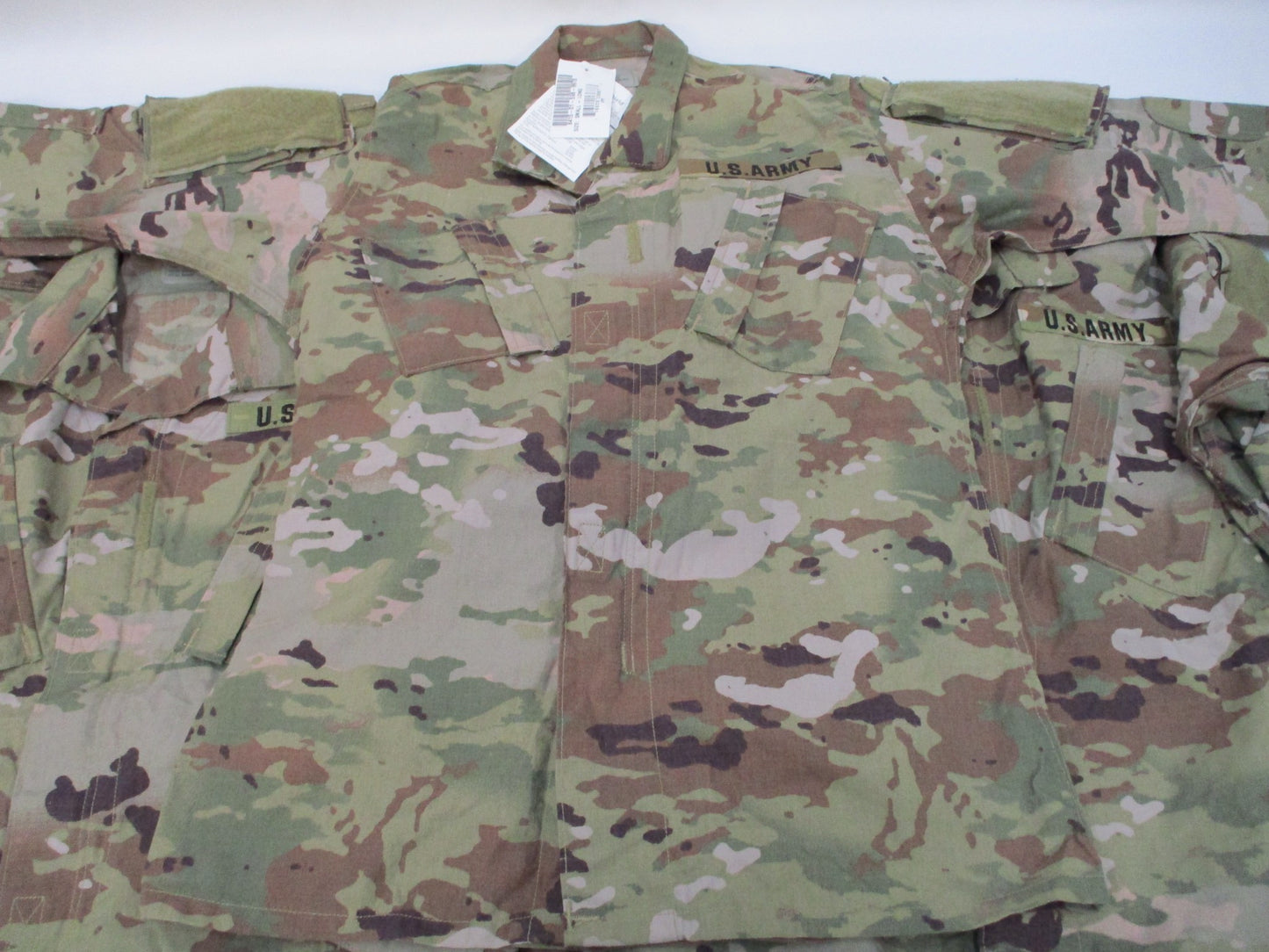 NWT x3 TOPS US ARMY OCP FRACU SMALL/LONG SCORPION/MULTICAM COATS UNIFORM SHIRTS