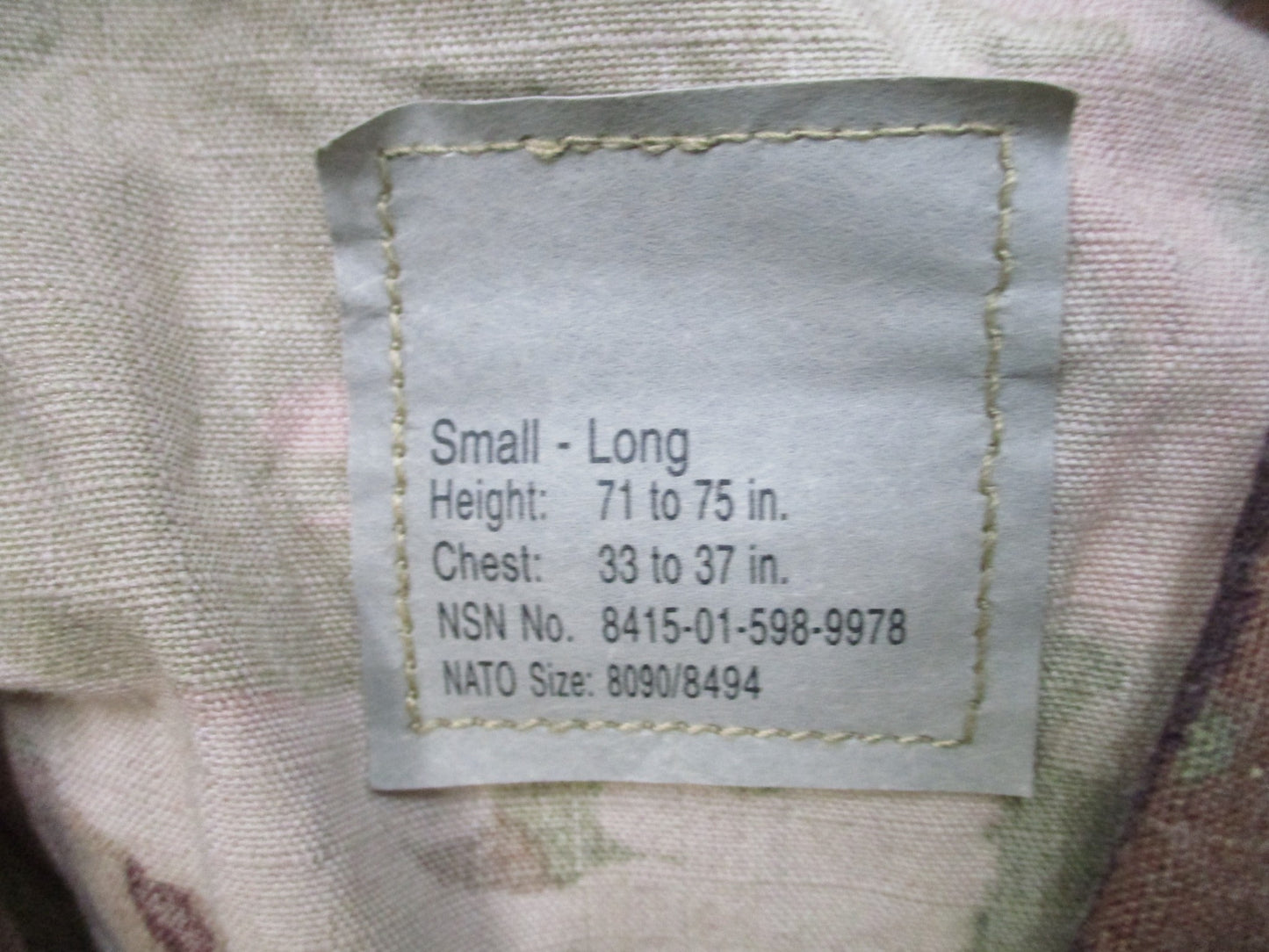 NWT x3 TOPS US ARMY OCP FRACU SMALL/LONG SCORPION/MULTICAM COATS UNIFORM SHIRTS