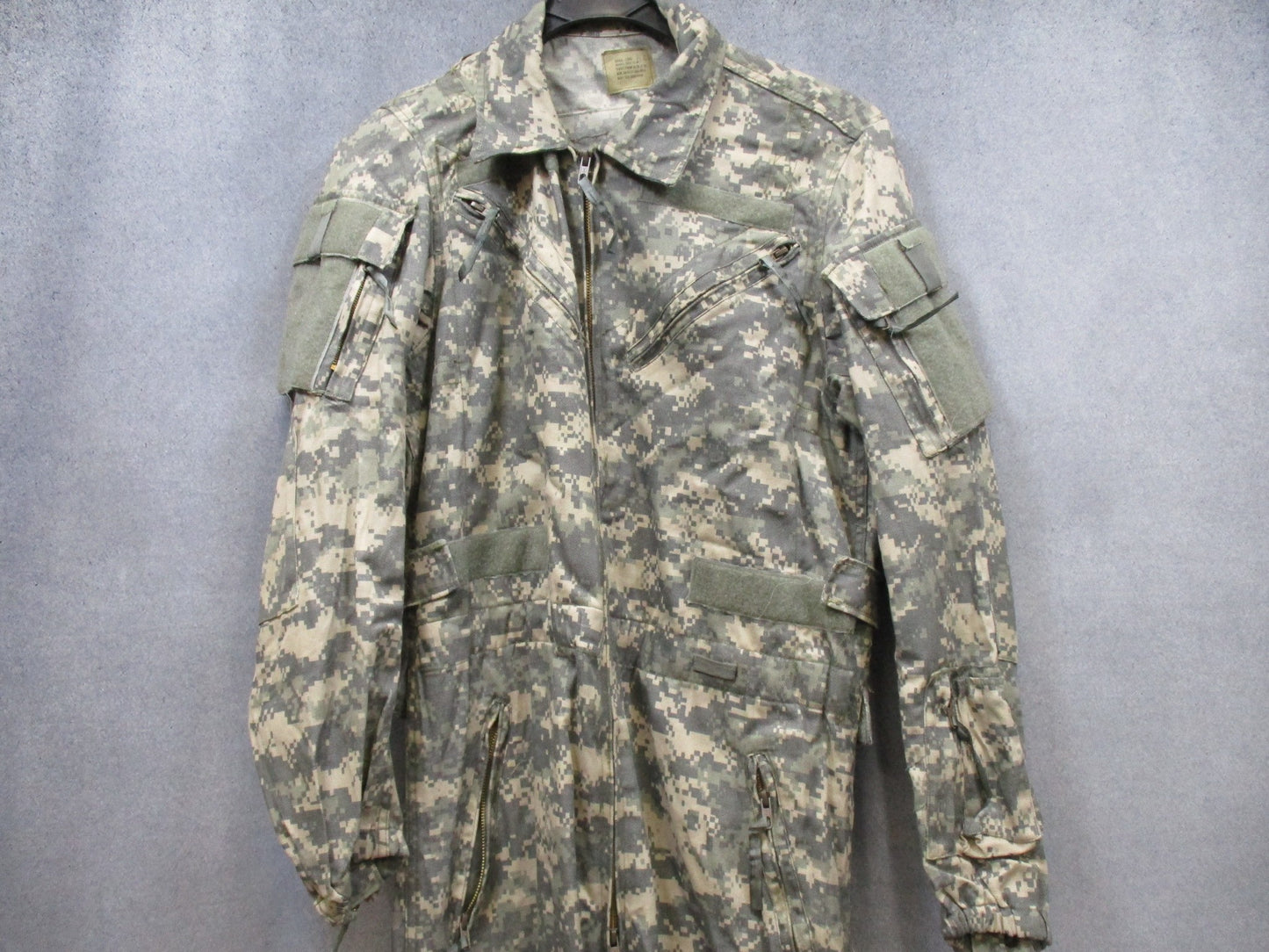 ARMY IMPROVED CREWMAN COVERALLS ACU DIGITAL CVC SMALL/LONG 8415-01-560-5015