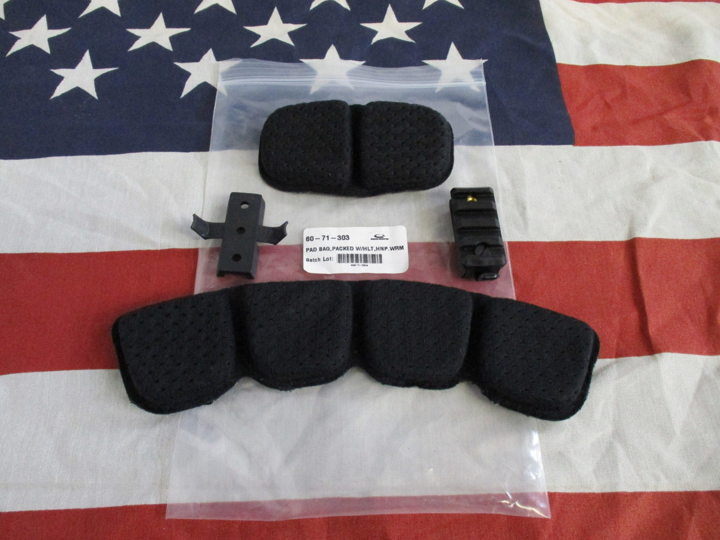 MILITARY OPS CORE HELMET MOUNT ACCESSORY SET PADS ARC RAIL ADAPTERS 60-71-303